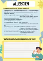 Vorschau - Arbeitsblätter - Allergien (Erarbeitung mit Videovertiefung) - Seite 2