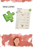 Vorschau - Spiele - Würfelsätze I würfeln und schreiben I chs - Deckblatt