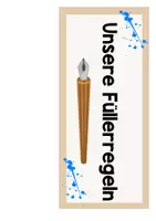 Vorschau - Merkblätter - Unsere Füllerregeln - Seite 1