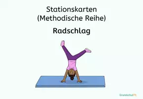 Vorschau - Stationenlernen - Radschlag - Stationskarten (Methodische Reihe) - Deckblatt