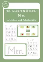 Vorschau - Arbeitsblätter - Buchstabeneinführung M m (Tafelbilder und Arbeitsblätter) - Deckblatt