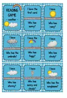 Vorschau - Bildkarten - Reading Game_weather - Seite 3