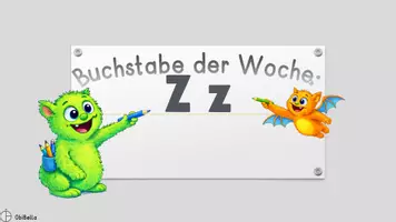 Vorschau - Präsentationen/Tafelbilder - Buchstabe Z z: interaktive Präsentation zur Buchstabeneinführung für voll digitale Tafeln mit Touchscreen - Seite 3
