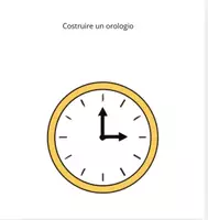 anteprima - Materiale di supporto/inclusione - l'orologio a spicchi da 5 minuti - Pagina di copertina
