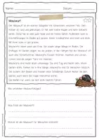 Vorschau - Arbeitsblätter - Sachtext Maulwurf - Seite 3