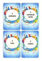 Vorschau - Spiele - Donne-moi 5 A1 Le jeu de cartes de vocabulaire - Übungsspiel - Seite 1