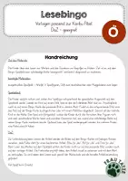 Vorschau - Spiele - Buchstabeneinführung - Lesebingo Ö (Karibu) - Seite 1