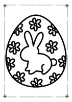 Vorschau - Mal- und Bastelvorlagen - Ostern "Ostereier" Ausmalbilder - Seite 3