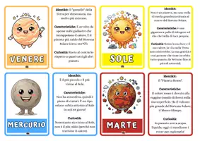 anteprima - Flashcard - 🚀 LE FLASHCARDS ILLUSTRATE DEL SISTEMA SOLARE - Pagina 3