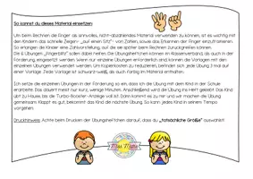 Vorschau - Arbeitsblätter - Fingerblitz_db - Seite 1