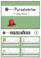 Vorschau - Spiele - 35 Purzelwörter : einsilbige Wörter (Wörter aus Basisgraphemen) - Seite 3