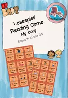 Vorschau - Bildkarten - Reading game_my body - Deckblatt