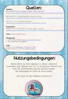 Vorschau - Bildkarten - Reading game_my body - Seite 1