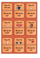 Vorschau - Bildkarten - Reading game_my body - Seite 3