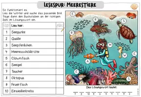 Vorschau - Arbeitsblätter - Sparpaket Mini-Lesespuren (wachsendes Bundle) – Differenzierte Lesespurgeschichten für Erstleser | Deutsch Grundschule Klasse 1–2 - Seite 3