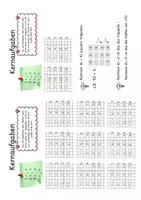 Vorschau - Arbeitsblätter - Mathe Klasse 2 und 3 Kernaufgaben Einmaleins - Seite 3
