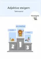 Vorschau - Spiele - Adjektive Materialpaket (wachsend) - Seite 1