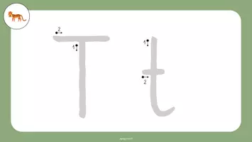 Vorschau - Arbeitsblätter - Buchstabeneinführung T t (Tafelbilder und Arbeitsblätter) - Seite 3
