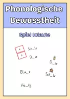 Vorschau - Spiele - phonologische Bewusstheit Inlaute - Deckblatt