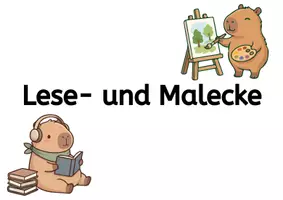 Vorschau - Anderer Materialtyp - Stationen im Capybara-Klassenzimmer - Deckblatt