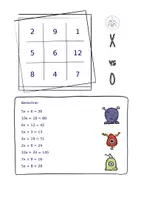 Vorschau - Spiele - X versus O - (zweischrittige) lineare Gleichungen (in N) - Seite 3