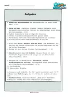 Vorschau - Arbeitsblätter - Aufgaben im Stil der Abschlussprüfung 2027 BW zur Kurzgeschichte ,,Die Küchenuhr” von Wolfgang Borchert - Seite 1