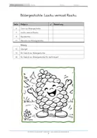 Vorschau - Arbeitsblätter - Bildergeschichte für kreatives Schreiben - Laschu vermisst Raschu - Seite 3