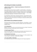 Vorschau - Unterrichtsreihen - Körper und Sinne entdecken: Bewegung und Entspannung - Seite 1