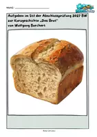 Vorschau - Arbeitsblätter - „Das Brot“ (Wolfgang Borchert) – Abschlussprüfung Deutsch 2027 - Deckblatt