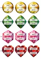 Vorschau - Spiele - Adjektive- Gegenteile - Edelsteine - Seite 2