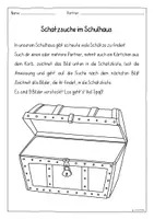 Vorschau - Stundenentwürfe - Schulhausrallye & Schatzsuche – Orientierung im Schulhaus spielerisch fördern (Klasse 1–2, editierbar, mit Vorlagen) - Seite 2