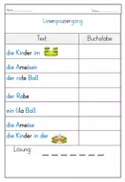 Vorschau - Arbeitsblätter - Lesespaziergang Genaues Lesen Abc der Tiere - Seite 2