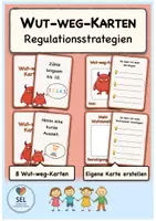 Vorschau - Fördermaterial/Inklusion - Wut-weg-Karten: Regulationsstrategien bei Wut / Beruhigungsmöglichkeiten / Grundschule - Deckblatt
