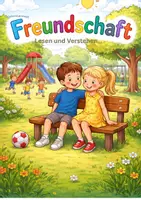 Vorschau - Arbeitsblätter - Lesen und Verstehen: Freundschaft - Deckblatt