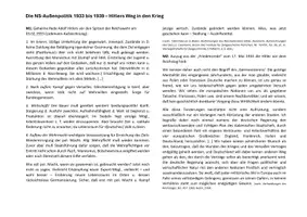 Vorschau - Arbeitsblätter - Arbeitsblatt + Quellen: Die NS-Außenpolitik - Seite 2
