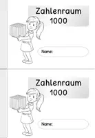 Vorschau - Arbeitsblätter - Zahlenraum 1000 Mini-Heft | Mathe Klasse 3 Grundschule - Seite 1