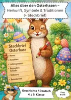 Vorschau - Arbeitsblätter - Ostern Steckbrief – Klasse 4/5 - Deckblatt