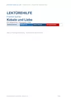 Vorschau - Merkblätter - Kabale und Liebe Materialpaket - Seite 1