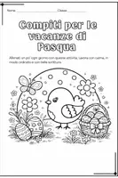 anteprima - Esercizi - Compiti per le vacanze di Pasqua - 4 - Pagina 1