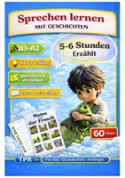 Vorschau - Stundenentwürfe - DaZ Storytelling Grundschule - Mateo und der Frosch - A1,A2 - Deckblatt