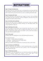 Vorschau - Aufgabenkarten - Conversation Cards - Teaching Material for 1984 - Part 3 Chapter 4 - Novel by George Orwell - Seite 1