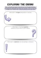 Vorschau - Arbeitsblätter - Exploring the Ending - Teaching Material for 1984 - Part 3 Chapter 6 - Novel by George Orwell - Seite 1