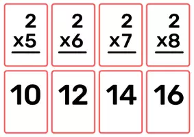 Vista previa - Juegos / Gamificación - TABLAS DE MULTIPLICAR flashcards - página 3