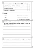 Vorschau - Arbeitsblätter - GLN Großer Leistungsnachweis Klassenarbeit Deutsch Lesen & Zuhören - Seite 3