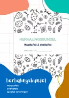 Voorbeeld - Bundel Maal- & deeltafels - thema Pasen en Lente - Voorblad
