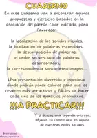 Vista previa - Hojas de trabajo - CUADERNO DE LECTOESCRITURA - página 3