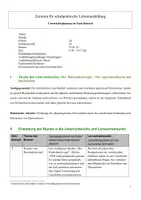 Vorschau - Stundenentwürfe - Unterrichtsentwurf UB Experimentieren mit Buchstaben (Kl. 1) - Seite 1