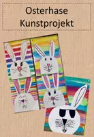Vorschau - Stundenentwürfe - Osterhase, Kunst im Frühling - Deckblatt