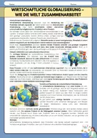 Vorschau - Arbeitsblätter - Wirtschaftliche Globalisierung - Wie die Welt zusammenarbeitet - Seite 1