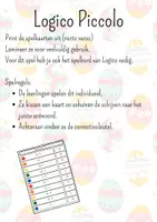 Voorbeeld - Hoekenwerk Pasen (tweede leerjaar) - Pagina 1